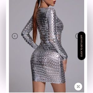 Silver bella barnett dress
